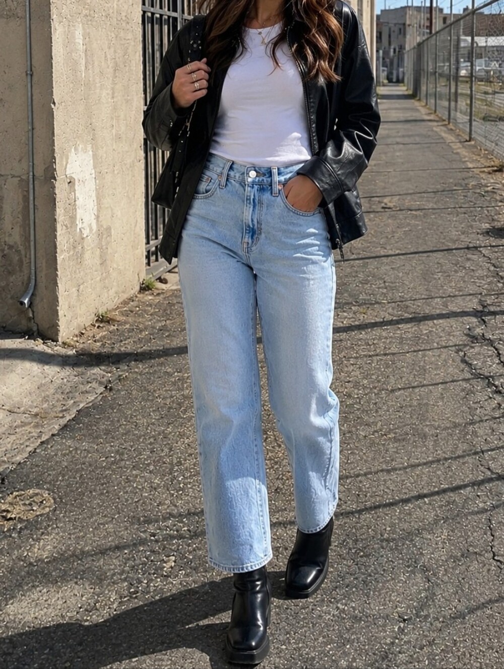 NWT Levi's '94 Baggy High-Rise Bootcut Jeans Light Wash Relaxed Denim Y2K 90s